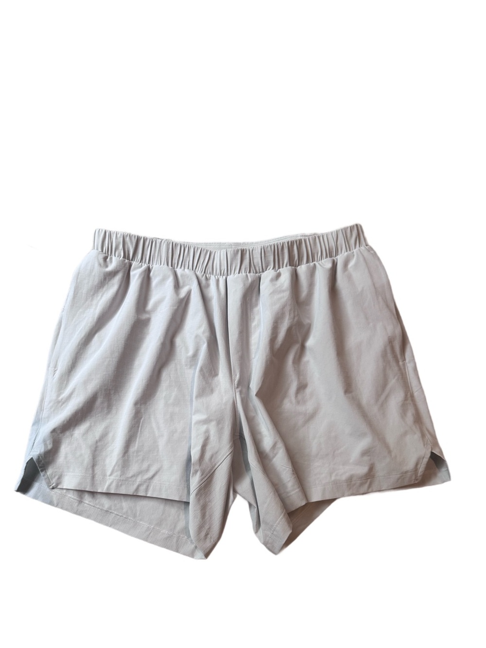Lululemon Men’s Light Gray Lined Shorts Large 5”